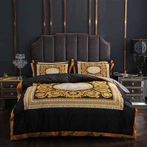 fake versace bedding uk|Versace bedding sheets.